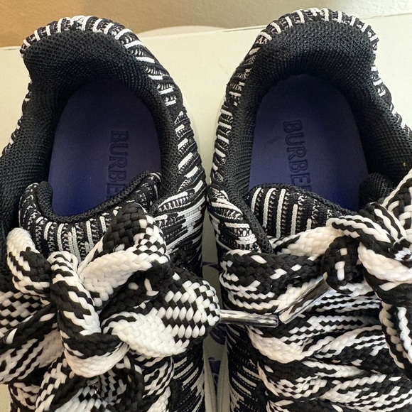 Burberry check knit box sneakers 37 - Picture 5 of 8